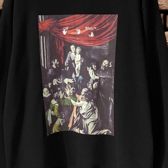 off-white Black Sweatshirt - Picture 3 of 5